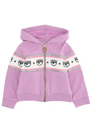 Felpa full zip logomania CHIARA FERRAGNI | 53080000100064